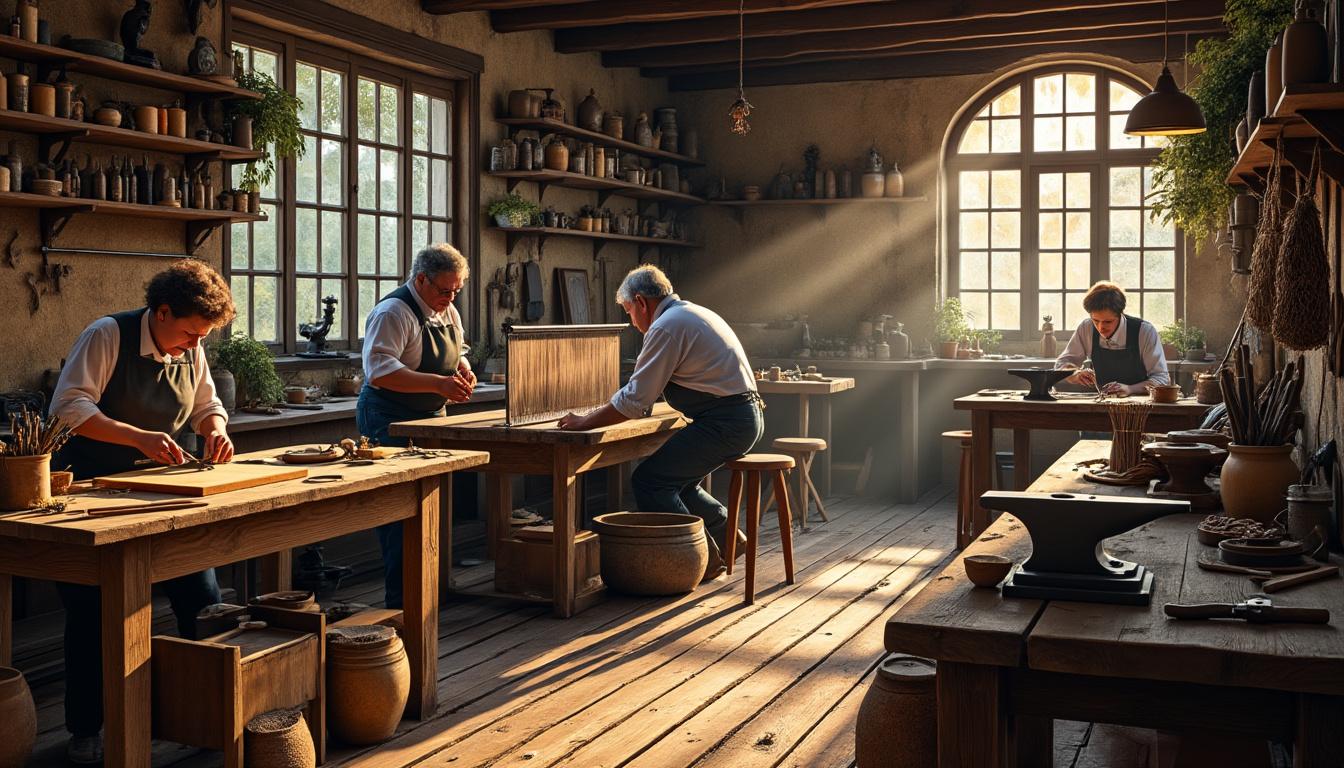 plongez dans l'univers du savoir-faire artisanal avec la maie d'antan. découvrez comment les entreprises partenaires perpétuent des traditions et développent des créations uniques, alliant authenticité et qualité.