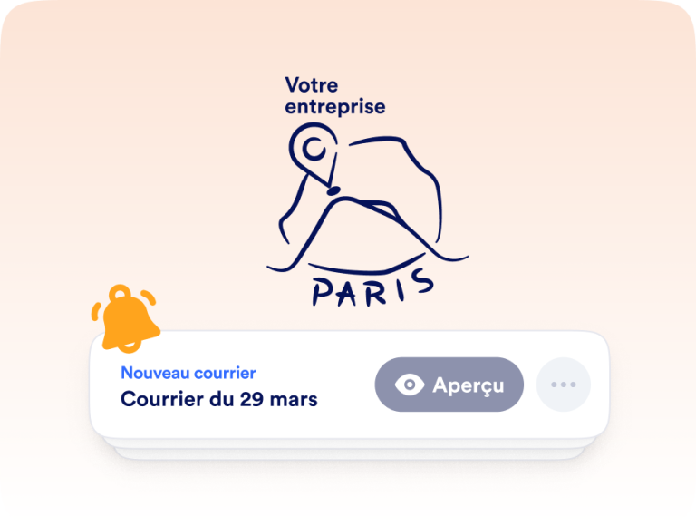 Illustration officielle LegalPlace consacrée à la domiciliation d'entreprise